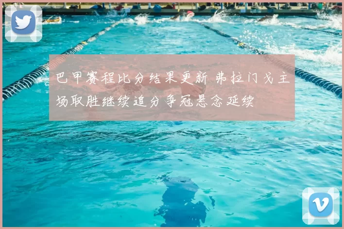 巴甲赛程比分结果更新 弗拉门戈主场取胜继续追分争冠悬念延续